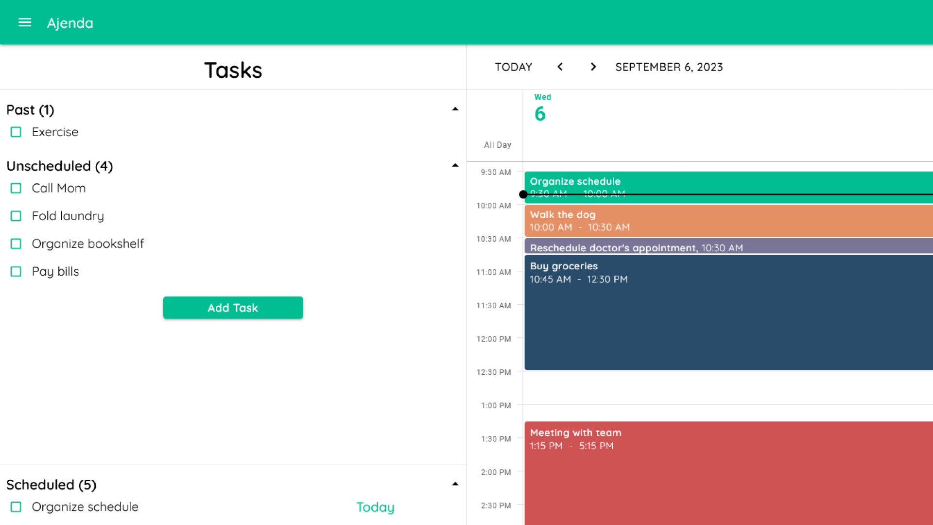Ajenda - Task Manager/Scheduler